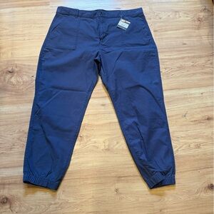 Eddie Bauer Men's Dark Blue Chinos 16